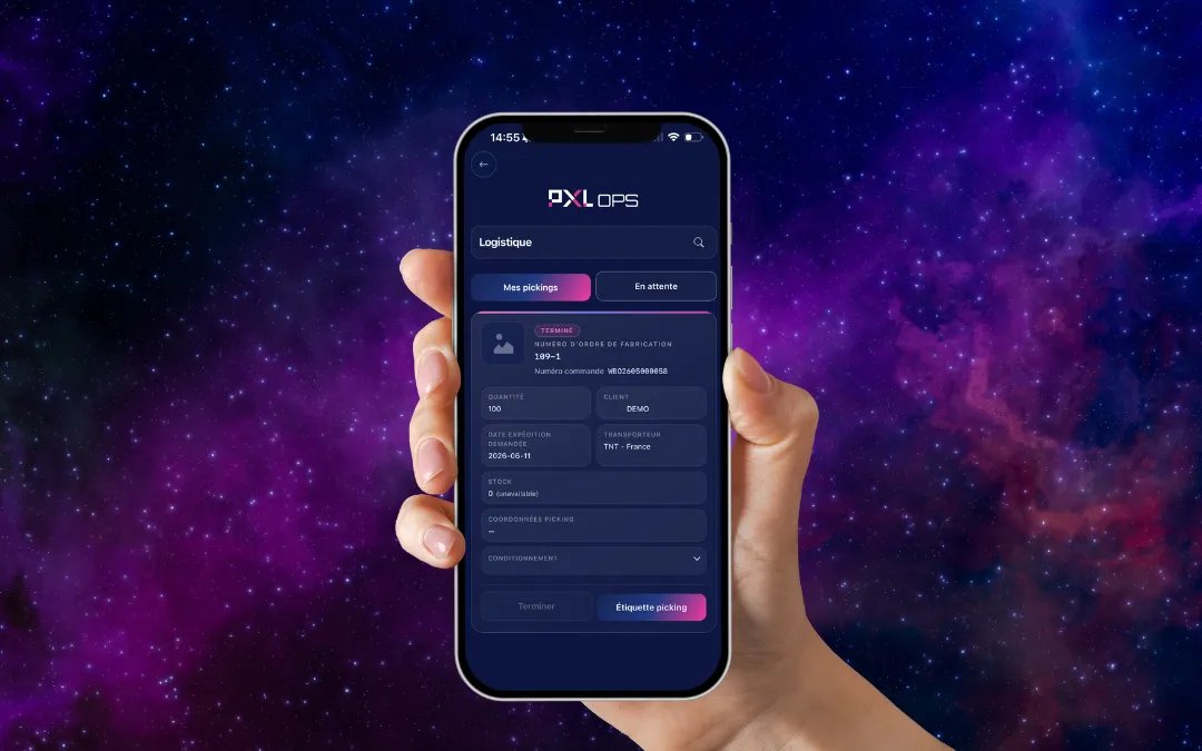 Screenshot of the PXL Ops website
